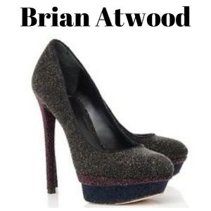Brian Atwood Fontanne Stiletto Pumps Size 9.5